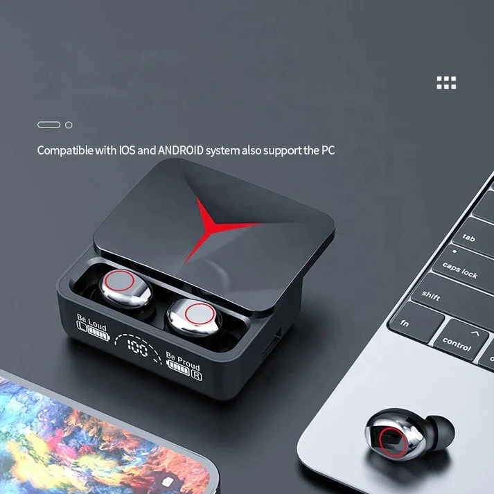 M90 PRO Wireless Bluetooth Earbuds With Power Bank - Image 5