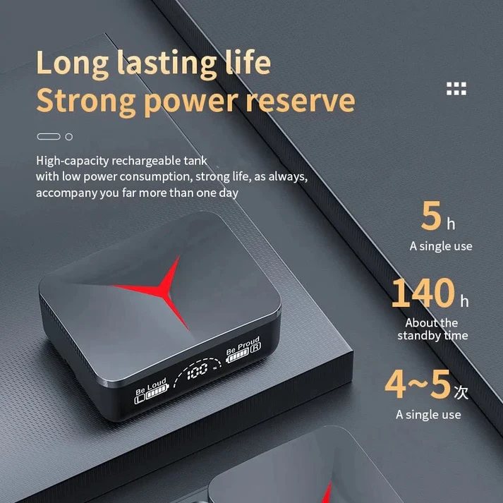 M90 PRO Wireless Bluetooth Earbuds With Power Bank