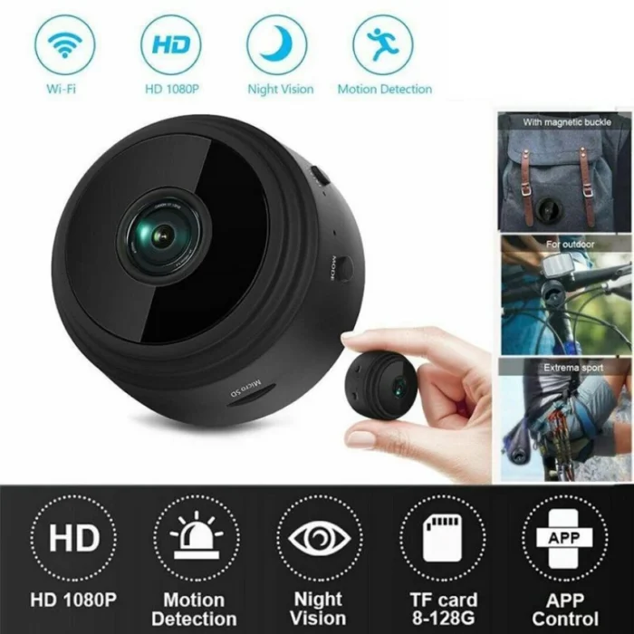 MINI WIFI CAMERA  Full HD Camera 1080P - Voice Recording  - Night Vision Supported
