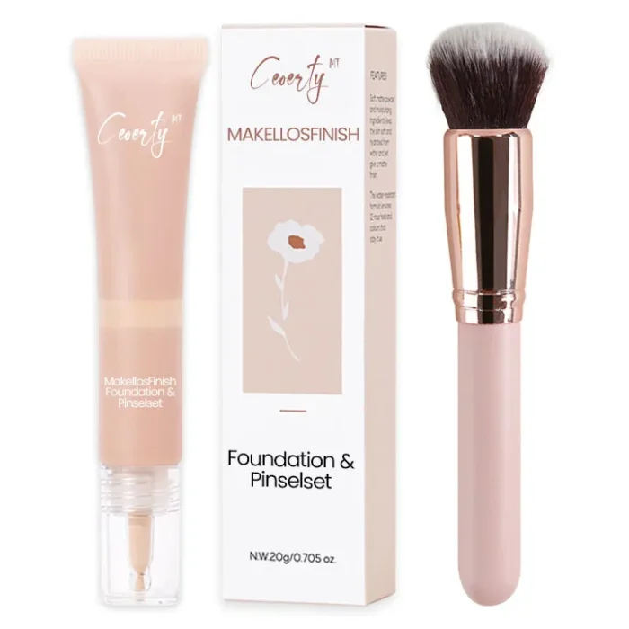 FlawlessFinish Foundation & Brush Set