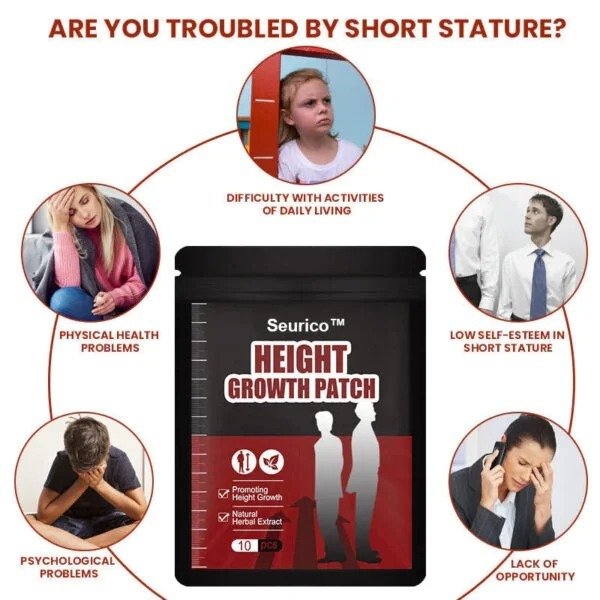 Pack Of 10 Exclusive Patent | Herbal Height Increasing Foot Patch - Image 7