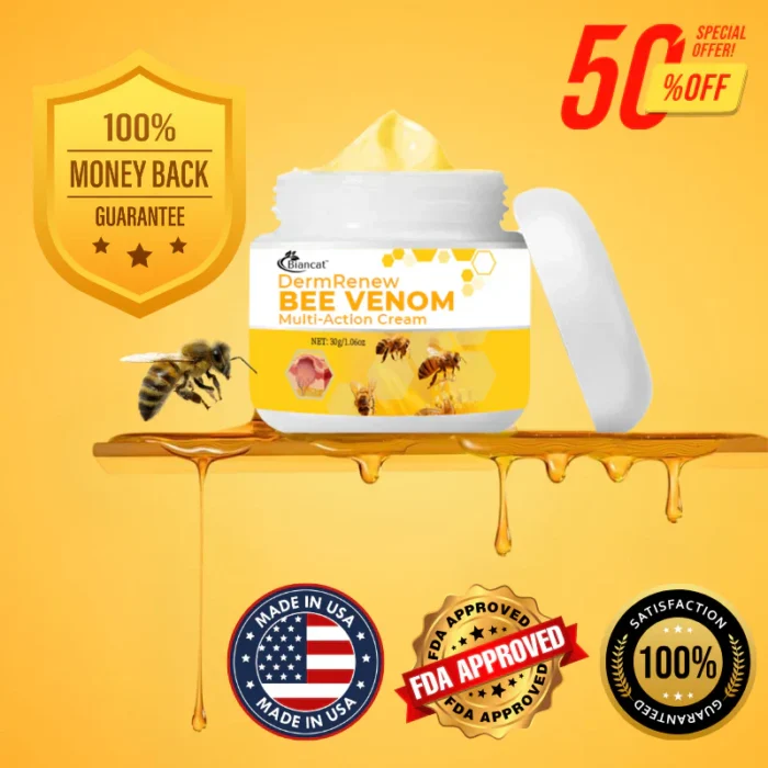 Bee Venom Multi-Action Ward Remover Cream