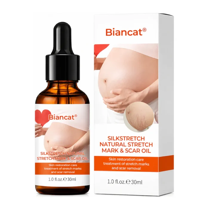 SilkStretch Natural Stretch Mark & Scar Oil