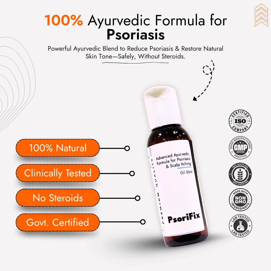 Natural Oil for Psoriasis & itching (for Day Use) - Image 2