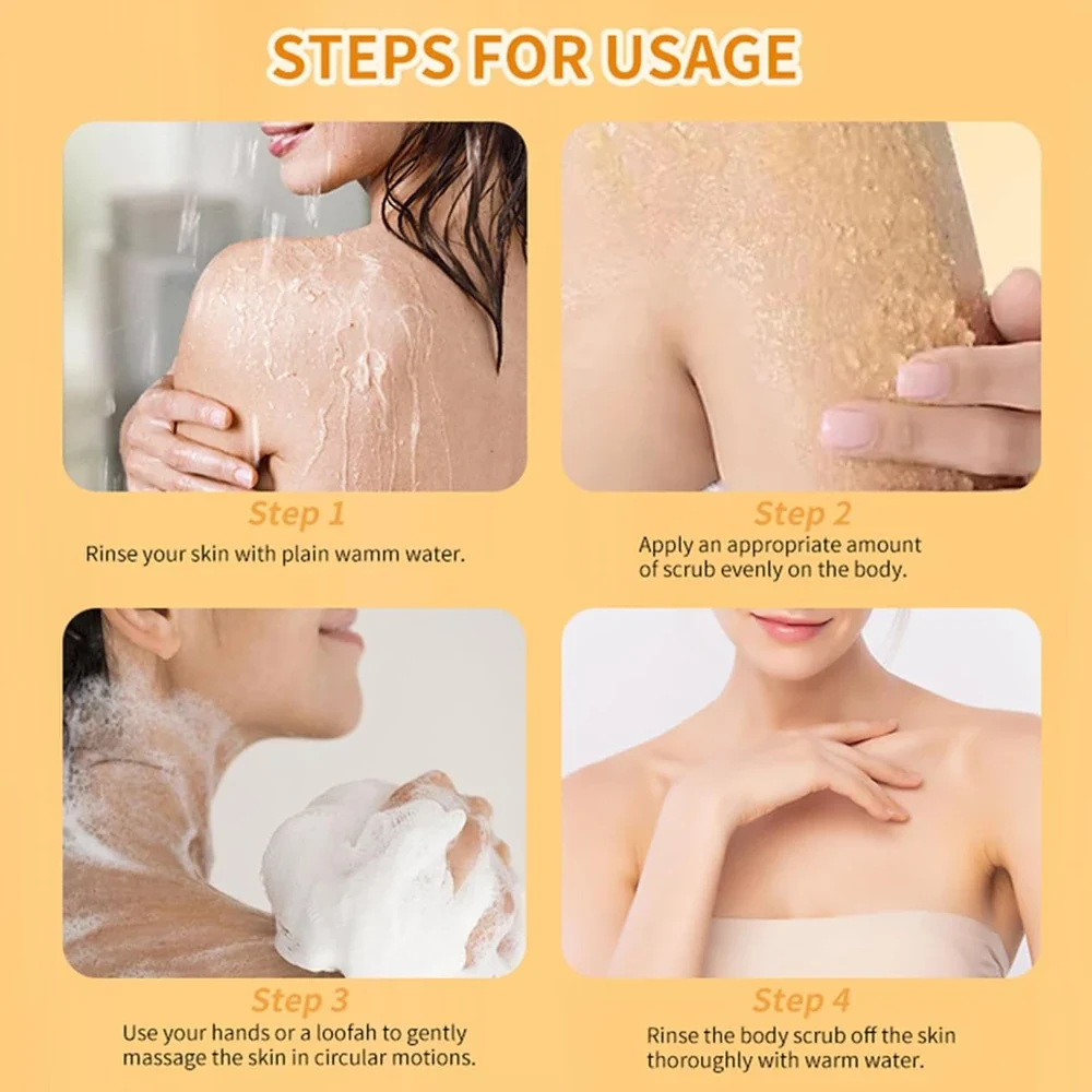 Amococo Turmeric Exfoliating Body Scrub - Image 7
