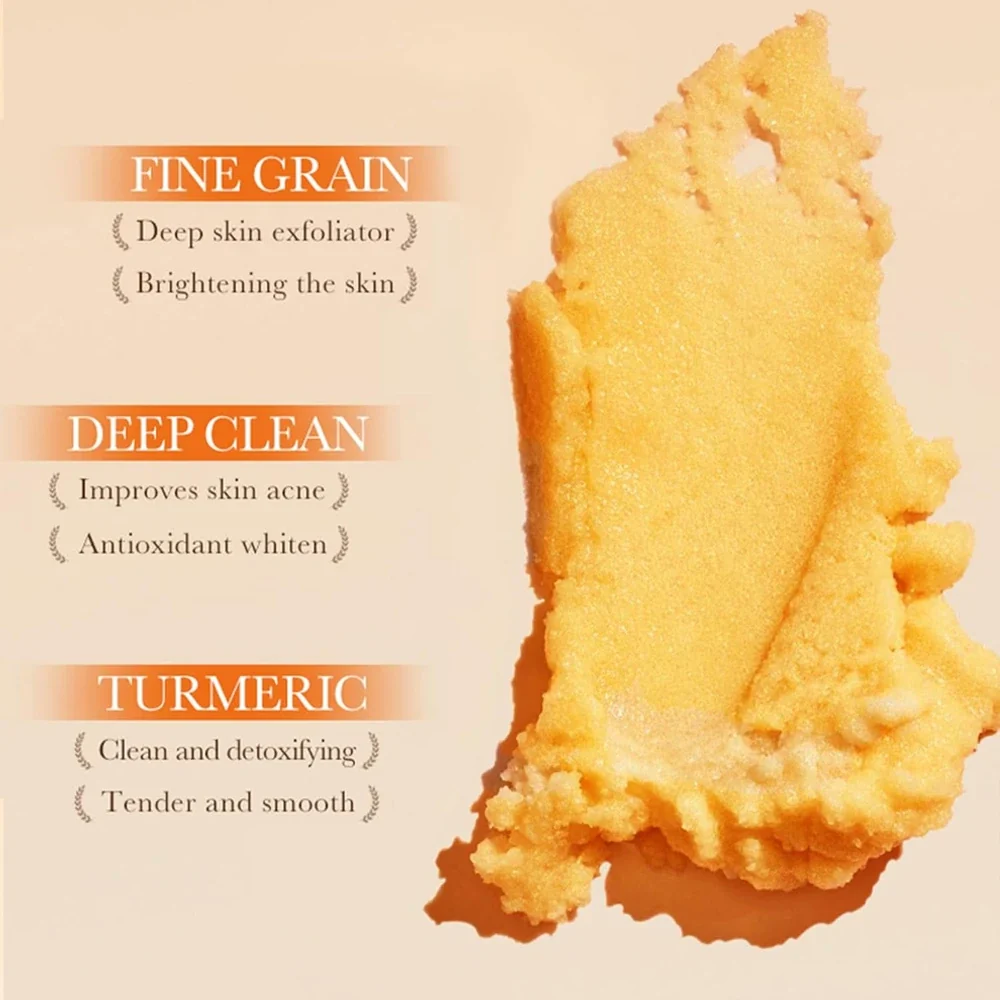 Amococo Turmeric Exfoliating Body Scrub - Image 4
