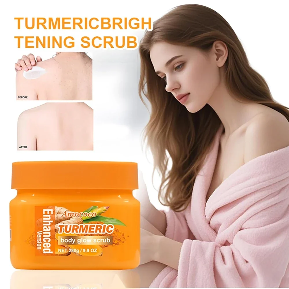 Amococo Turmeric Exfoliating Body Scrub - Image 3
