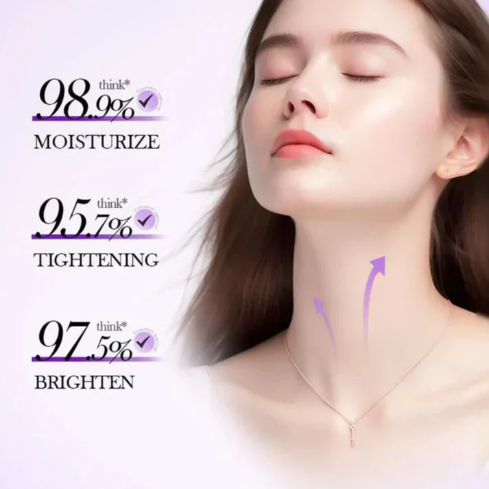 Magec Collagen Fullerene Neck Cream - Tightening & Anti-Wrinkle Formula - Image 12